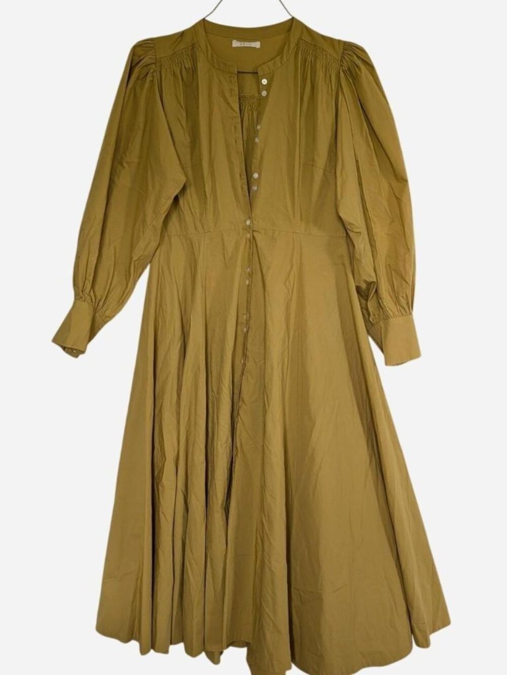 🍂 DÔEN Edlynne | Archival Oregano Gold Poet Dress - Picture 2 of 8